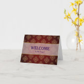 Bienvenue Sur La Carte Postale Team (Fleur jaune)