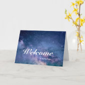 Bienvenue Sur La Carte Postale Team Space Parties  (Fleur jaune)