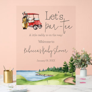 Bienvenue sur le Baby shower de golf de Park Tee R