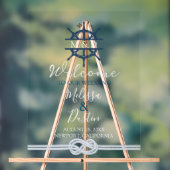 Bienvenue sur le thème nautique de mariage de bate (Neutre)