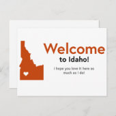 Bienvenue sur les cartes Idaho (Devant / Derrière)