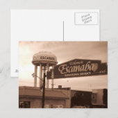 Bienvenue Sur Les Cartes Postales Escanaba (Devant / Derrière)