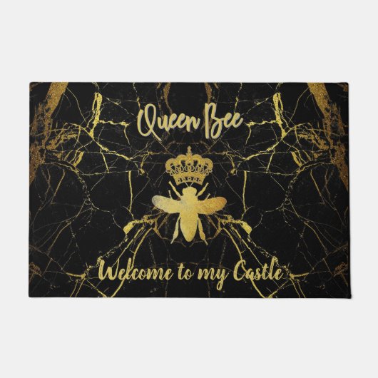 Bienvenue sur mesure dans mon tapis de marbre de c (Devant)