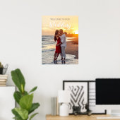 Bienvenue sur notre affiche mariage (Bureau à domicile)