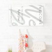 Bienvenue sur notre bannière mariage (En situation)