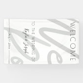 Bienvenue sur notre bannière mariage (Horizontal)