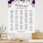 Bienvenue ! Tableau alphabétique Rose pourpre (Cuisine)