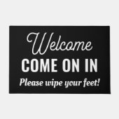 Bienvenue Venez Dans Un Tapis Extérieur Personnali (Devant)