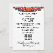 BIENVENUS Invitation de Guest VIP (Dos)