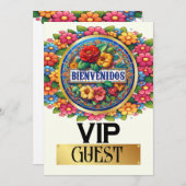 BIENVENUS INVITATION SPÉCIALE VIP (Devant / Derrière)