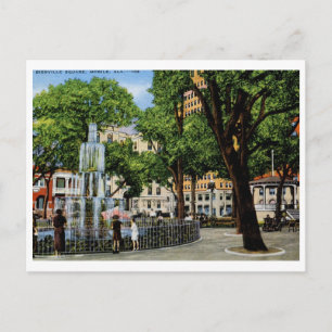 Bienville Sq., Mobile, AL Briefkaart