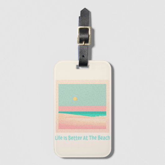 Bieperontwerp Bagagelabel (Voorkant (verticaal))