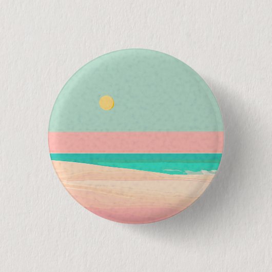 Bieperontwerp Ronde Button 3,2 Cm (Voorkant)