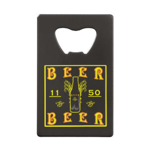 Bier 11 50 kredietkaart flessenopener