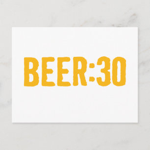 Bier : 30 briefkaart