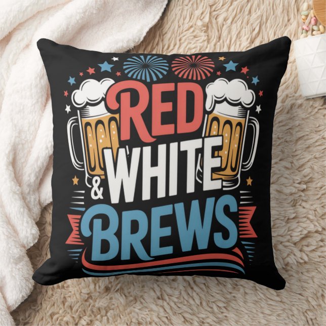 Bier 4 juli kussen (Deken)