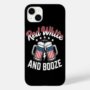 Bier 4 juli , Patriottisch Feest Case-Mate iPhone 14 Plus Hoesje