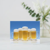 bier 6 briefkaart (Staand voorkant)