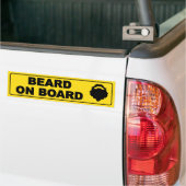 Bier aan boord Bumpersticker (Op Truck)