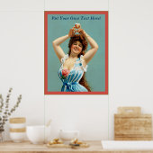 bier Adverteren Poster (Keuken)