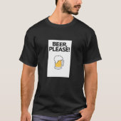 Bier alsjeblieft Shirt (Voorkant)