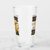 Bier Altijd Een Goed Idee Grappig Glas (Links)