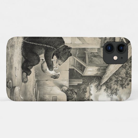 Bier - Beer, hond en Donkey Case-Mate iPhone Case (Achterkant (horizontaal))