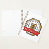 Bier Beste Kwaliteit Craft Brew Badge Planner (Display)