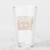 Bier, bierliefhebbers glas (Achterkant)