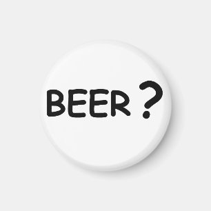 Bier? Bierliefhebbers ontwerpen Magneet
