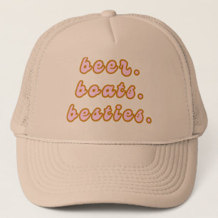 Bier, Boten & Besties Trucker Hat Pet
