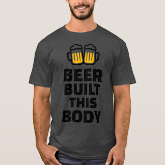 Bier bouwde dit lichaam 2 t-shirt