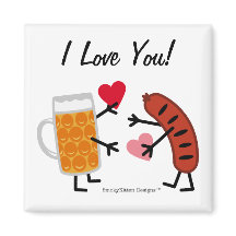 Bier & Bratwurst - Ik hou van je - Valentijnsdag