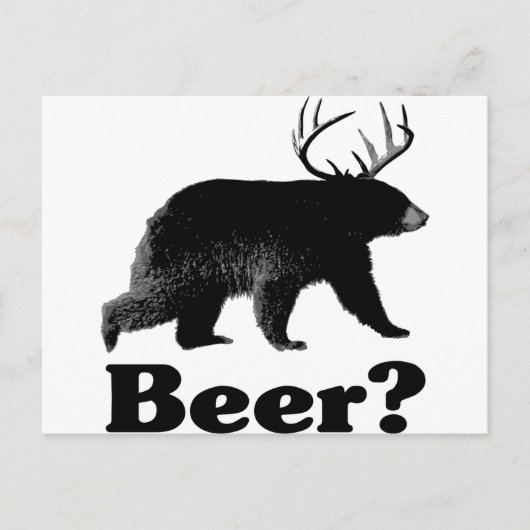 Bier? Briefkaart (Voorkant)