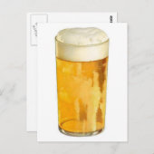 Bier Briefkaart (Voorkant / Achterkant)