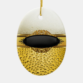 Bier Bubbles Ale Amber Dranken 2 Keramisch Ornament