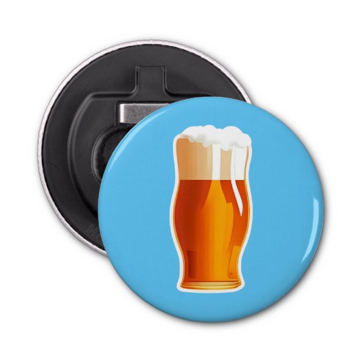 Bier Button Flesopener (Voorkant)