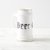 Bier Chick Beer Stein Bierpul (Voorkant links)