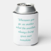 Bier Coozie (Blikje Achterkant)