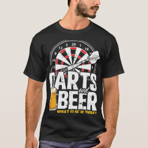Bier Darts Speler Gift 180 Darts Bier T-shirt