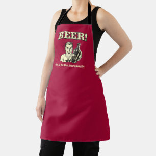 Bier: Drink alles wat ze willen maken Schort