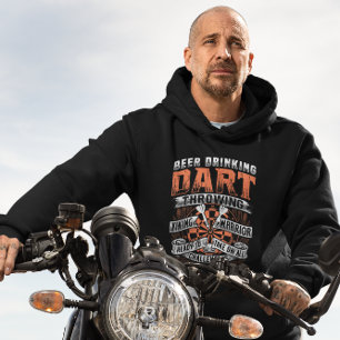 Bier Drink Dart Viking Warrior - Dart Legend Hoodie