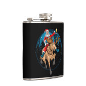 Bier Drink, Moose Riding Santa Heupfles (Rechts)