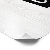 Bier-drinkbaarder in de hand foto afdruk (Hoek)