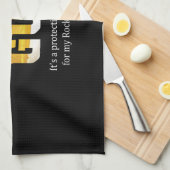 Bier Drinker geen BEER GUT Birthday Theedoek (Quarter Fold)