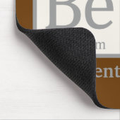 Bier, een essentieel element muismat (Hoek)