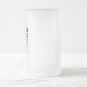 Bier- en bierliefhebbers matglas bierpul (Center)