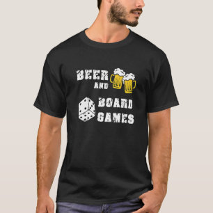 Bier- en bordspellen Gamer Geek Nerd Backga T-shirt