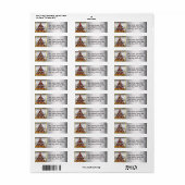 Bier en chips etiket (Full Sheet)