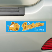 Bier en Gevist Bumpersticker (Op auto)
